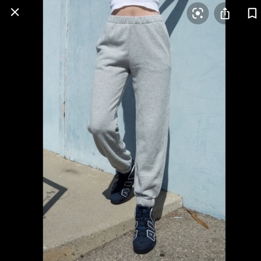 brandy melville grey sweatpants